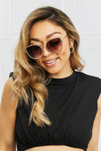 Load image into Gallery viewer, Full Rim Metal Frame Sunglasses