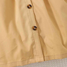 Load image into Gallery viewer, Short Sleeve Collared Neck A-Line Dress