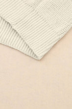 Load image into Gallery viewer, Ribbed Knit V Neck Long Sleeve Sweater