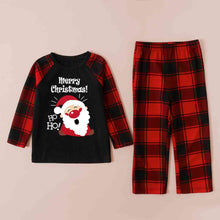 Load image into Gallery viewer, MERRY CHRISTMAS Graphic Top and Plaid Pants Set