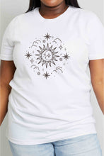 Load image into Gallery viewer, Simply Love Full Size Celestial Graphic Short Sleeve Cotton Tee