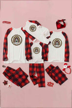 Load image into Gallery viewer, MERRY CHRISTMAS Graphic Top and Plaid Pants Set