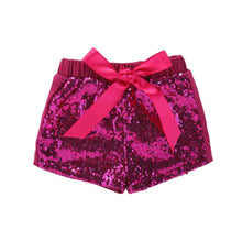 Load image into Gallery viewer, Sequin Elastic Waist Shorts