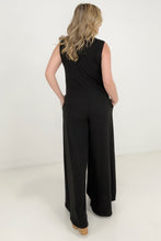Load image into Gallery viewer, Jade By Jane Button Up Textured Wide Leg Jumpsuit
