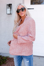 Load image into Gallery viewer, Leopard Shawl Collar Blazer