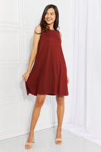 Load image into Gallery viewer, Zenana Swing into Spring Full SIze Sleeveless Dress