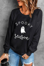 Load image into Gallery viewer, SPOOKY Season Ghost Graphic Sweatshirt