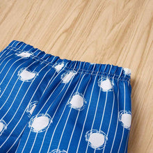 Load image into Gallery viewer, Graphic Top and Printed Shorts Set