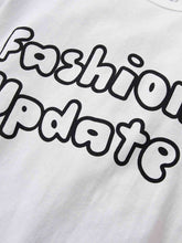 Load image into Gallery viewer, Round Neck Short Sleeve FASHION UPDATE Graphic Mini Dress