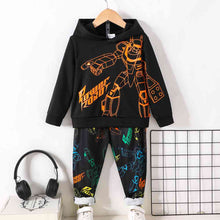 Load image into Gallery viewer, Long Sleeve Hoodie and Pants Set