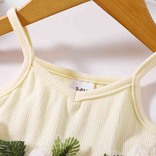 Load image into Gallery viewer, Embroidered Spaghetti Strap V-Neck Dress