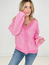 Load image into Gallery viewer, Single-breasted Knitted Cardigan