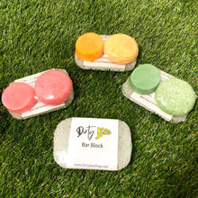 Load image into Gallery viewer, Shampoo & Conditioner Bar Set with Bar Block