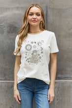 Load image into Gallery viewer, Simply Love Full Size Celestial Graphic Short Sleeve Cotton Tee