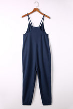 Load image into Gallery viewer, Spaghetti Strap Deep V Jumpsuit with Pockets