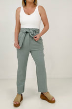 Load image into Gallery viewer, Gilli High Waist Pin Tuck Linen Pants