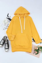 Load image into Gallery viewer, Side Slit Raglan Sleeve Hoodie