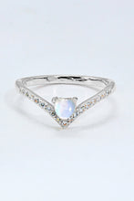 Load image into Gallery viewer, Moonstone Heart-Shaped Ring