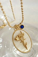 Load image into Gallery viewer, Flower Shell Pendant Copper Necklace