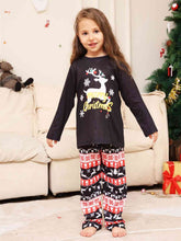 Load image into Gallery viewer, MERRY CHRISTMAS Graphic Top and Pants Set