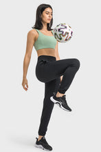 Load image into Gallery viewer, Elastic Waist Yoga Joggers with Pockets