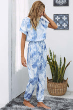 Load image into Gallery viewer, Tie-Dye Knit Jumpsuit with Pockets
