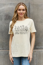 Load image into Gallery viewer, Simply Love GROW POSITIVITY Graphic Cotton Tee