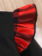 Load image into Gallery viewer, Graphic Top and Plaid Flare Pants Set