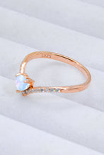 Load image into Gallery viewer, Moonstone Heart-Shaped Ring