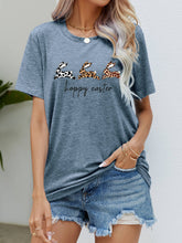 Load image into Gallery viewer, HOPPY EASTER Bunny Graphic Tee Shirt