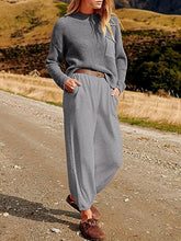 Load image into Gallery viewer, Knit Top and Joggers Set