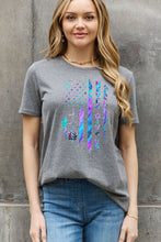 Load image into Gallery viewer, Simply Love Full Size NEVER GIVE UP Graphic Cotton Tee