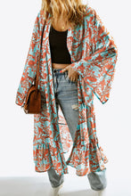 Load image into Gallery viewer, Printed Open Front Duster Cardigan