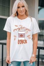 Load image into Gallery viewer, Pumpkin Spice Lover Graphic Tee