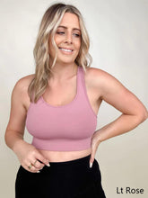 Load image into Gallery viewer, Zenana Padded Racerback Sports Bra