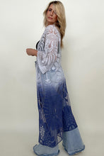 Load image into Gallery viewer, Leto Ombre Bohemian Lace Kimono