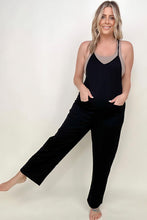 Load image into Gallery viewer, Straight Leg Jumpsuit With Pockets