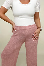 Load image into Gallery viewer, Umgee Wide Leg Pants Sweater Style