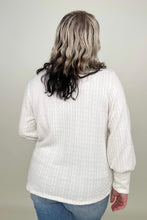 Load image into Gallery viewer, Hayden Long Sleeve Cable Knit Top