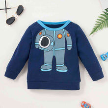 Load image into Gallery viewer, Graphic Sweatshirt and Joggers Set