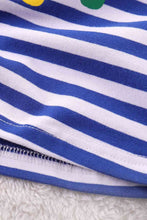 Load image into Gallery viewer, Girls Rainbow Graphic Striped Sleeveless Dress