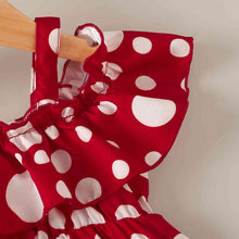 Load image into Gallery viewer, Printed Frill Trim Ruffle Hem Dress