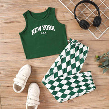 Load image into Gallery viewer, SWEET GIRL Tank and Tie-Dye Joggers Set