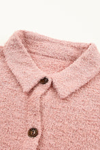 Load image into Gallery viewer, Plush Button Down Pocketed Shirt Jacket