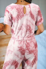 Load image into Gallery viewer, Tie-Dye Knit Jumpsuit with Pockets