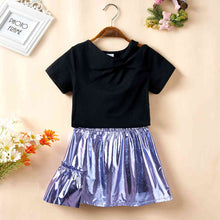 Load image into Gallery viewer, Cutout Short Sleeve Top and Skirt Set