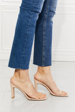Load image into Gallery viewer, MMShoes Walking On Air Transparent Double Band Heeled Sandal