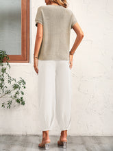 Load image into Gallery viewer, Round Neck Raglan Sleeve Tee and Long Pants Set
