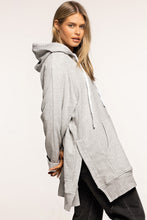 Load image into Gallery viewer, Side Slit Raglan Sleeve Hoodie