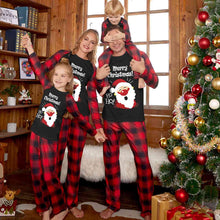 Load image into Gallery viewer, MERRY CHRISTMAS Graphic Top and Plaid Pants Set